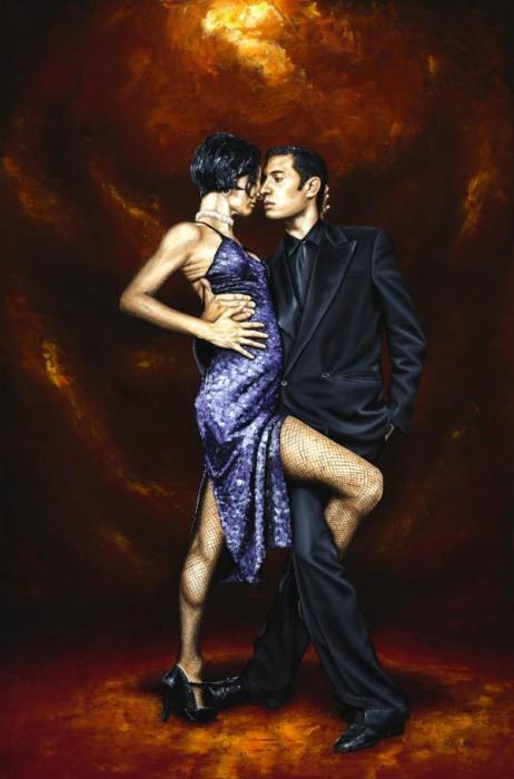 Flamenco Dancer Held in Tango